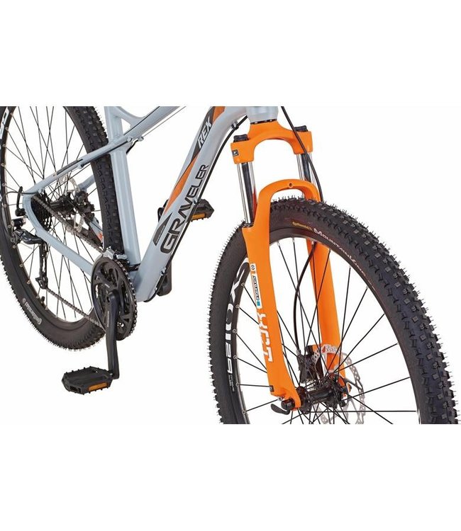 Gazelle REX oranje/wit