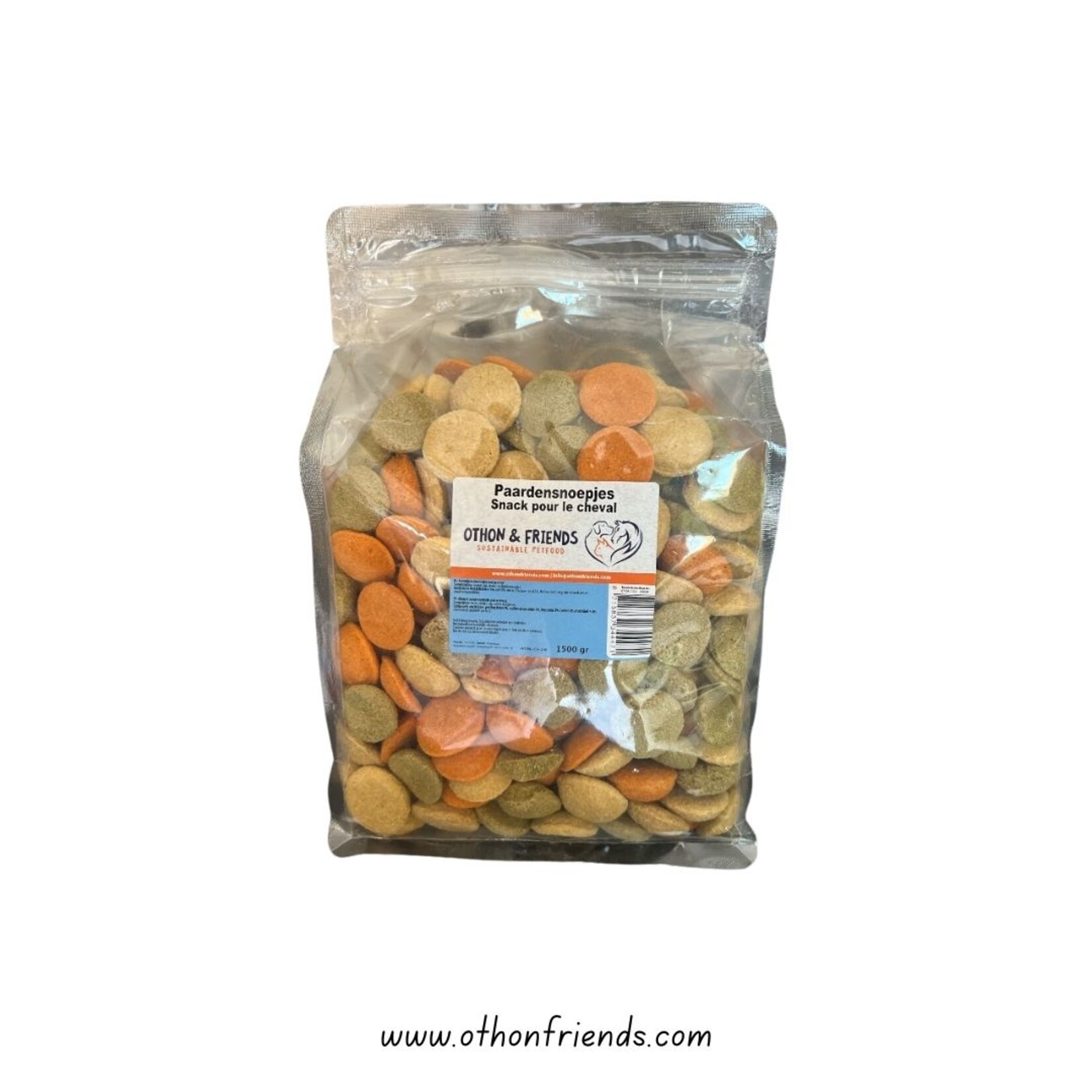 OTHON&FRIENDS Paardensnoepjes met Luzerne, wortel (400gr)