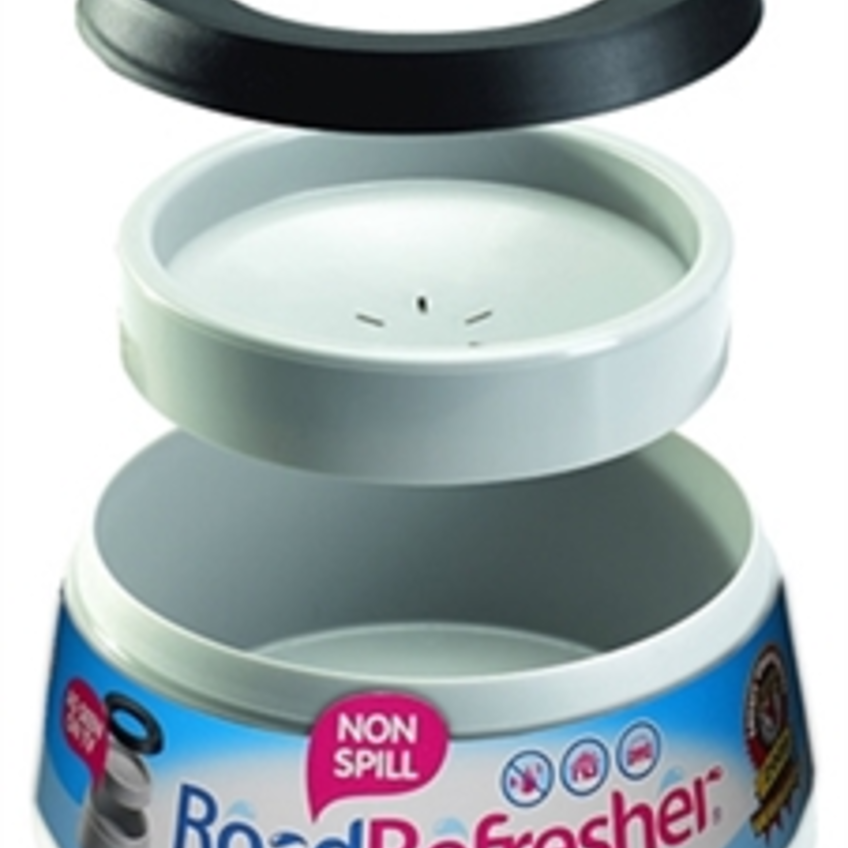 ROAD REFRESHER DRINKBAK VOOR ONDERWEG GRIJS SMALL 19X8 CM
