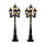 oud Engelse straatlantaarns 2 stuks