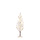 Besneeuwd boompje met warm wit licht 23 cm