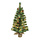 kunstkerstboom Warth in jute H90 cm met 40 LED lampjes