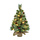 kunstkerstboom Warth in jute H45 cm met 30 LED lampjes