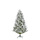 kunstkerstboom Frasier Frosted H 185 cm
