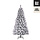 kunstkerstboom Medford frosted H215 cm