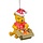 kerstornament Winnie de Poeh met cadeau