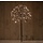 vuurwerkverlichting boom warm wit 120 LED 70cm