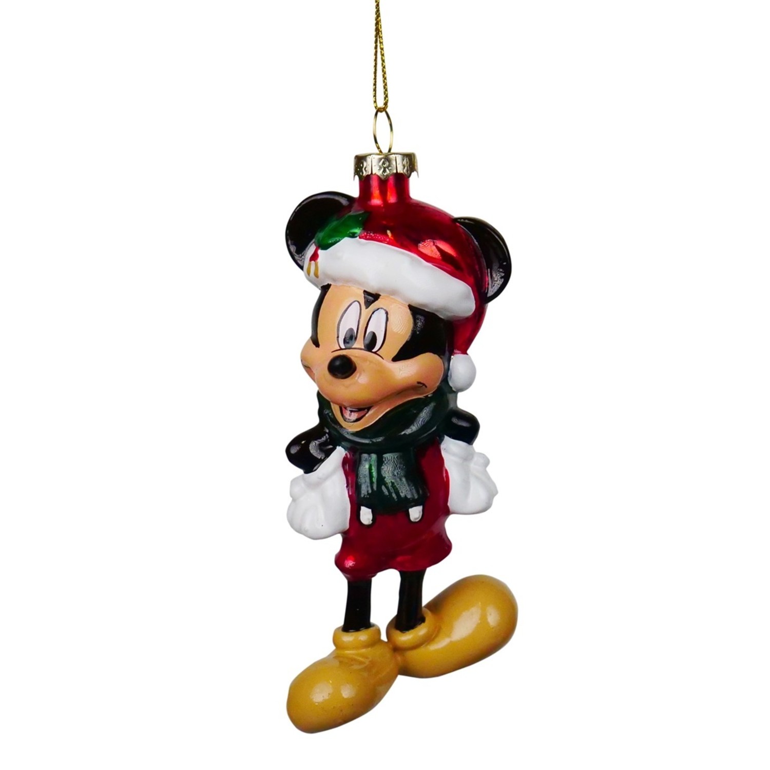 Modieus Politiebureau Vooraf Disney kerstornament Mickey Mouse 3D glas - Uw Kerst Specialist