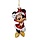 kerstornament Minnie Mouse kerstvrouw 3D glas