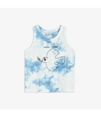 Mini Rodini M.RODINI X WRANGLER TANK TOP BLUE