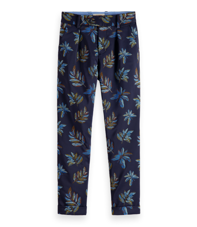 Scotch & Soda 173608 Loose tapered-fit jacquard pants