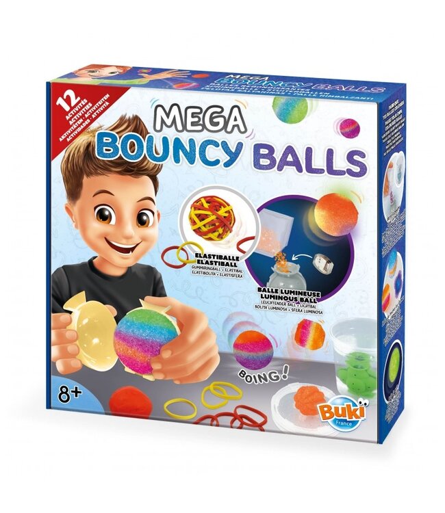 Buki Mega Bouncy Balls Set
