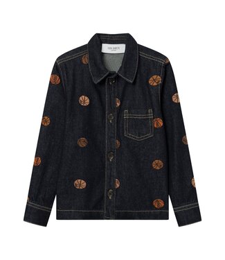 Les Deux Layton AOE Overshirt Kids Raw Denim