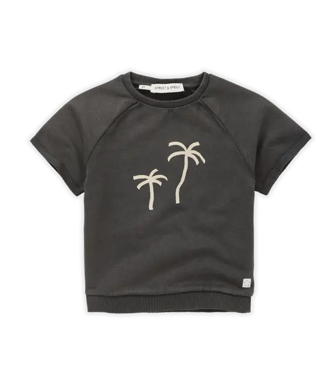 Sproet & Sprout Sweatshirt loose raglan Palmtrees