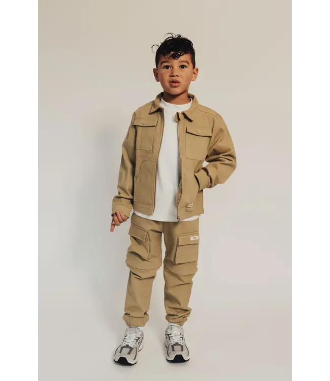 Baje studio Marlow cargo jacket almond