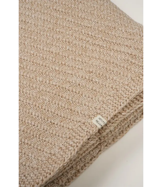 Petite Maison Petite Maison baby knitted blanket 90cmx90cm