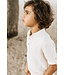 Navy Natural Boys Polo Mousseline White Swan