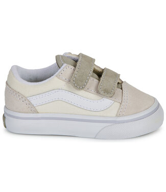 Vans Old Skool V NATURAL BLOCK MULTI/TRUE WHITE