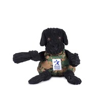 HuggleCause Warrior Black Labrador Knottie