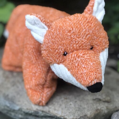 HuggleHounds Squooshies™ Fox, stevig duurzaam speelgoed