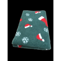 Vetbed Kerst thema groen antislip