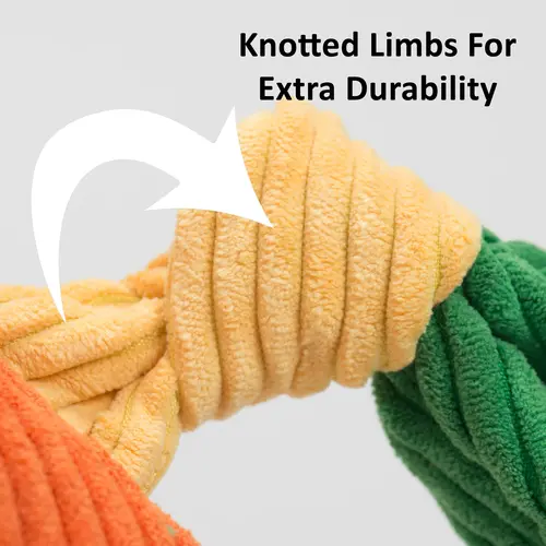 HuggleHounds Apple Dumplin' Fall Wee Huggles® Plush Dog Toys (6 stuks)