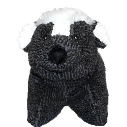 HuggleHounds Squooshie™ Skunk, stevig duurzaam speelgoed