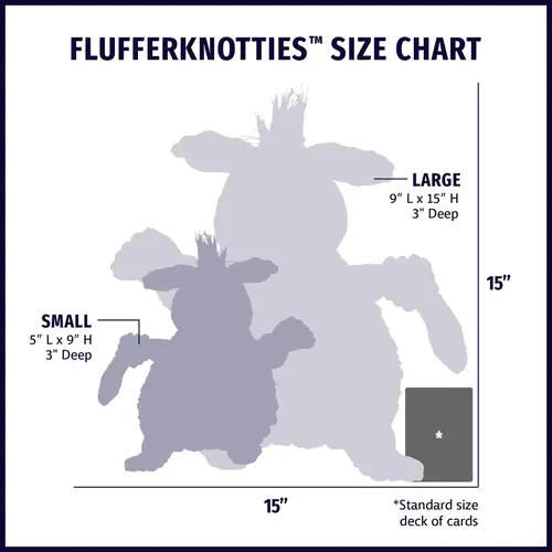 HuggleHounds Fiona Frog HuggleFleece FlufferKnottie , stevig duurzaam speelgoed