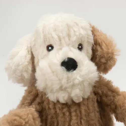 HuggleHounds Lulu HuggleMutt Knottie, stevig duurzaam speelgoed