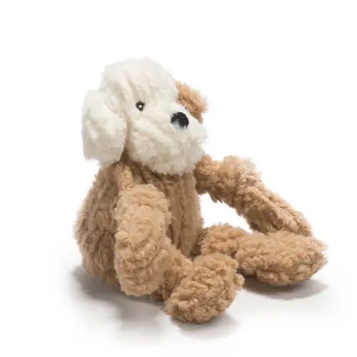 HuggleHounds Lulu HuggleMutt Knottie, stevig duurzaam speelgoed