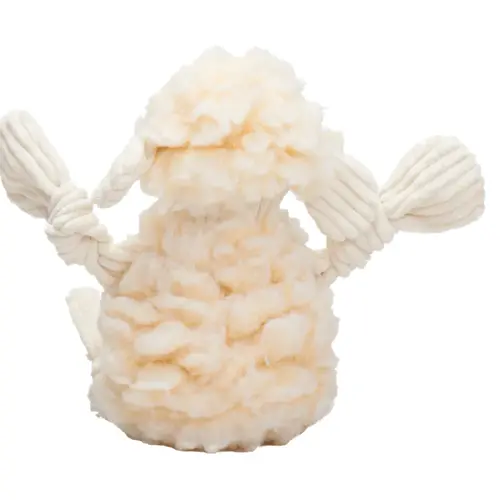 HuggleHounds Louise Lamb HuggleFleece FlufferKnottie , stevig duurzaam speelgoed HuggleHounds Louise Lamb HuggleFleece FlufferKnottie , stevig duurzaam speelgoed