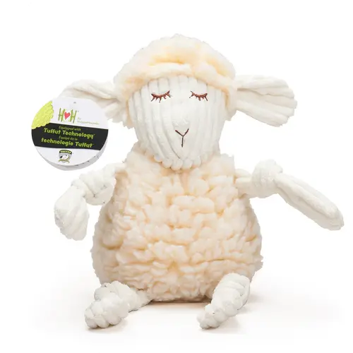 HuggleHounds Louise Lamb HuggleFleece FlufferKnottie , stevig duurzaam speelgoed HuggleHounds Louise Lamb HuggleFleece FlufferKnottie , stevig duurzaam speelgoed