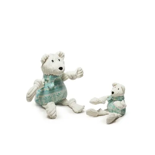 HuggleHounds Tundra Polar Bear Knottie®
