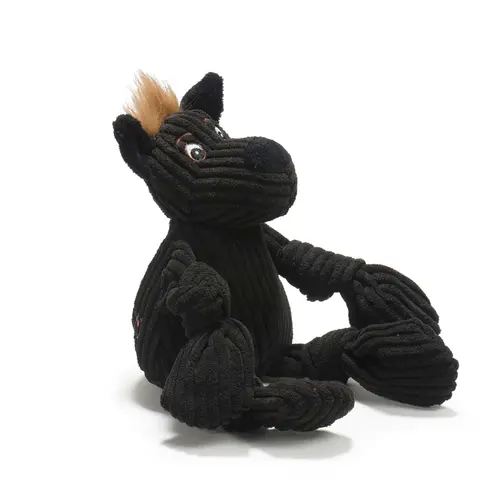HuggleHounds Tiny HuggleMutt Knottie, stevig duurzaam speelgoed