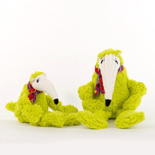 HuggleHounds Wild Things Anteater Knottie, stevig duurzaam speelgoed