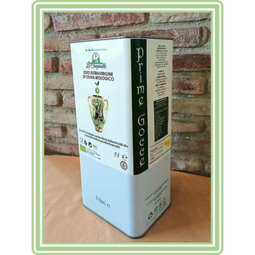 La Campanelle Biologische Extra Vierge Olijfolie La Campanelle Biologische Extra Vierge Olijfolie