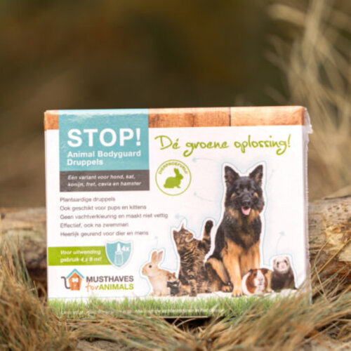 Musthaves for Animals STOP! Animal Bodyguard 4 x 8 ml Musthaves for Animals STOP! Animal Bodyguard 4 x 8 ml