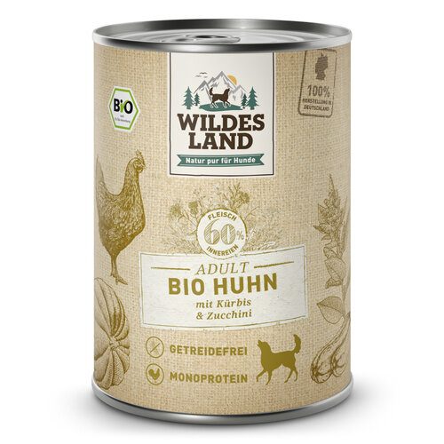 Wildes Land Bio Kip 400 gram Wildes Land Bio Kip 400 gram
