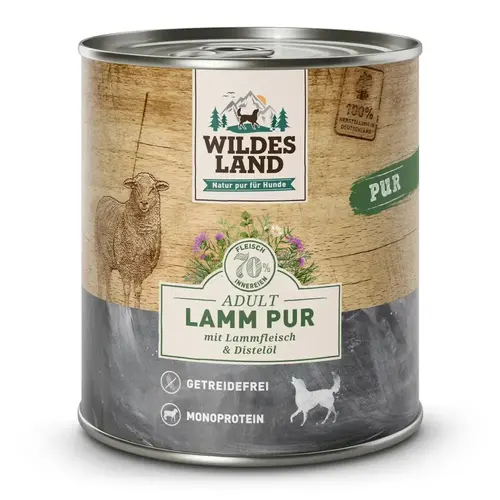 Wildes Land Lam PUUR 800 gram