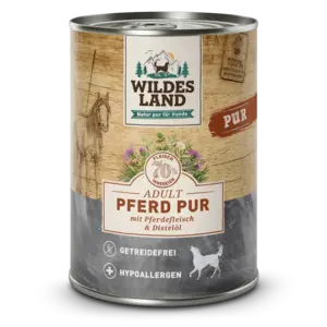Wildes Land Paard PUUR 400 gram