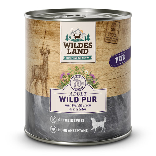 Wildes Land Wild PURE 800 gram
