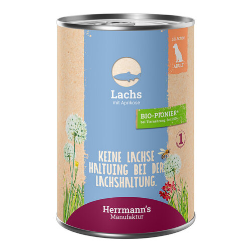 Herrmann's Zalm met abrikoos 400 gram Herrmann's Zalm met abrikoos 400 gram