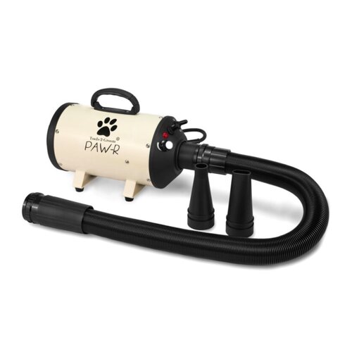 Tools 2 Groom Paw-R Waterblazer Wit, Professioneel Stil en Krachtig