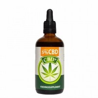 Hennep olie 5% - 100 ml 1+1 Gratis