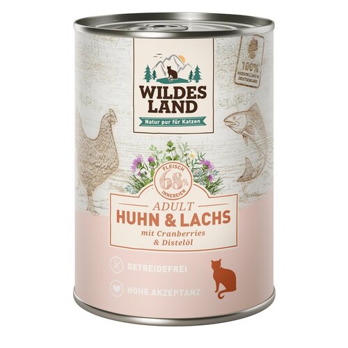 Wildes Land Kip en Zalm Classic Kat Wildes Land Kip en Zalm Classic Kat