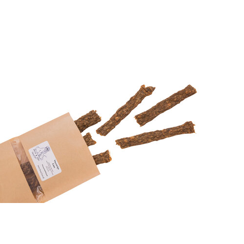 Bosse en Toos Vleesstrips Gans, snack voor tussendoor