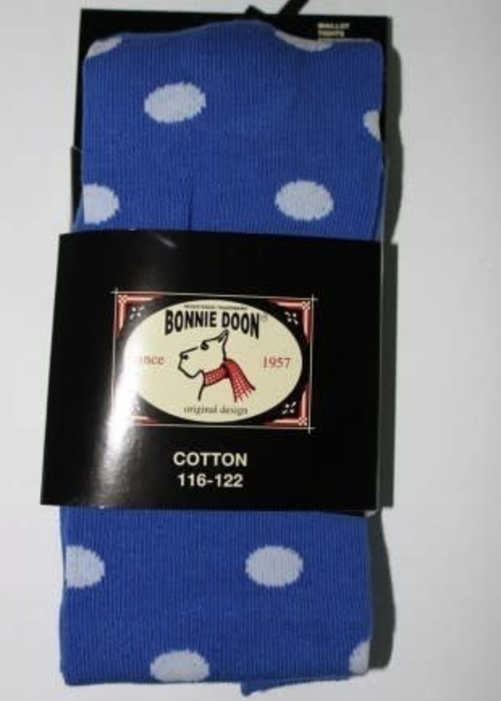 Bonnie Doon Bonnie Doon Maillot kobalt met witte stippen