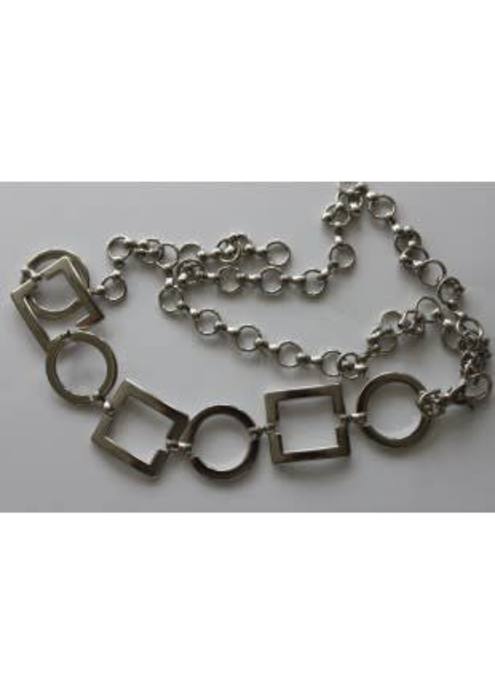 Oxxy Oxxy Riem / Ketting zilverkleurig