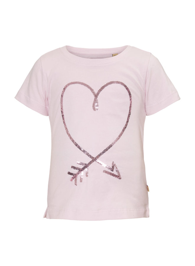 Zara  T-shirt s/slv - Soft Lilac