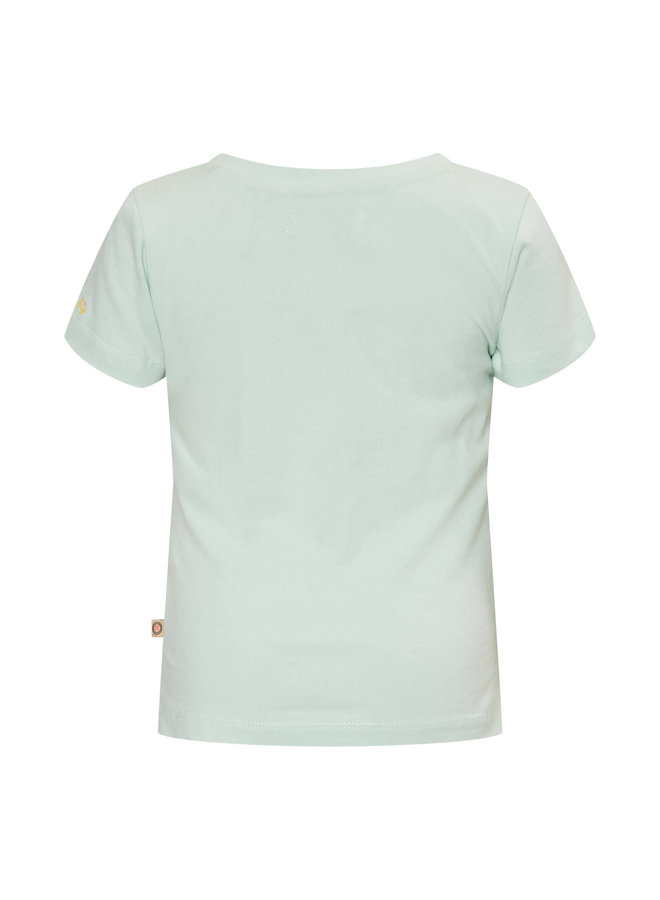 Zara  Tee s/slv - Mint Spray